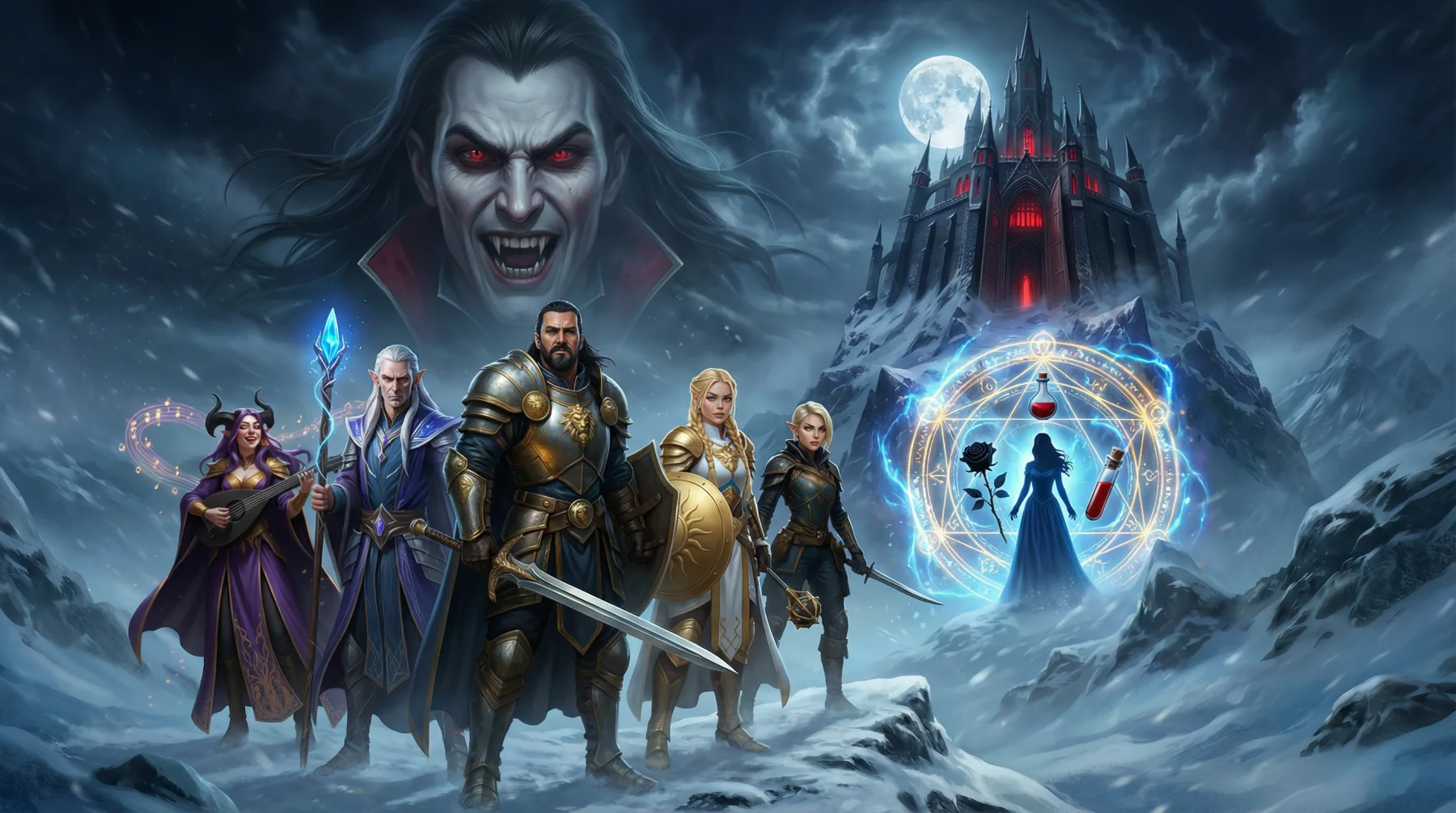 Fangs of Valdoria campaign art